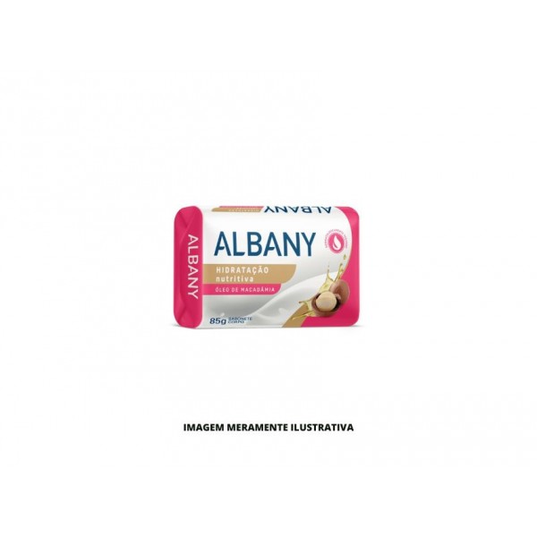 SABONETE - ALBANY - 85g OLEO DE MACADAMIA (ROSA) - DP12